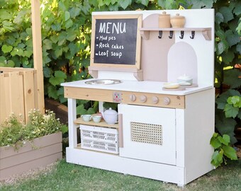 Wooden Kitchen kids Blackboard