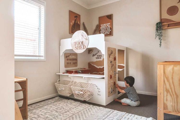 Wooden Indoor Cubby House Kids - Etsy