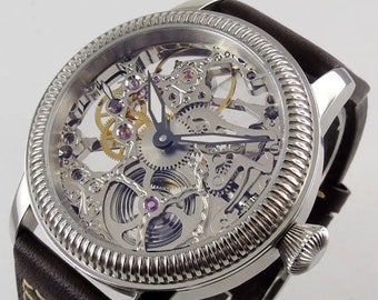 Luxury skeleton watch "Ethereal Elegance"