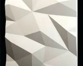 Moldes de plástico 3D para azulejos decorativos de paredes de yeso para interiores. Artesanía de la mejor calidad. Envío GRATIS. Rock 2