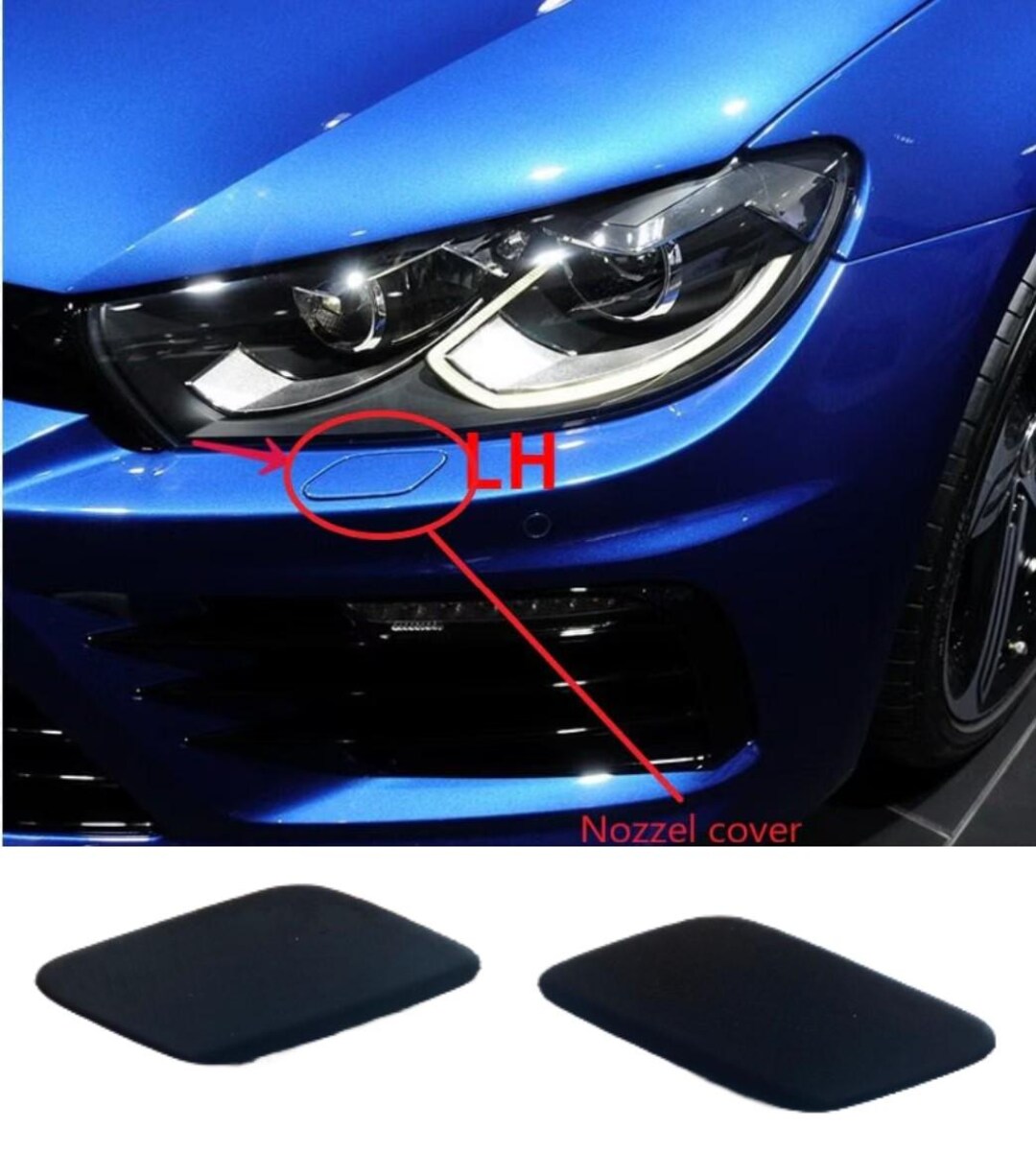 Zuphte Tapa De Lavafaros Para VW Scirocco R 2009-2014, Tapa De Boquilla De Faro 1K8955109C/1K8955110C