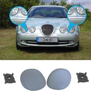 Jaguar S-Type koplamp sproeierdeksels 1999-2003