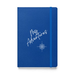 Hardcover Bound Notebook Personal Travel Journal With Storage Motivational Journal Travel Gift Adventurer Gift Diary My Adventures