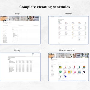 Family & Household planner template Notion, Home Management, Finance tracker, Cleaning schedules, Meal planning, Ultimate Family Organizer, home organization,  family planner, household planner, cleaning checklists,  finance tracker,