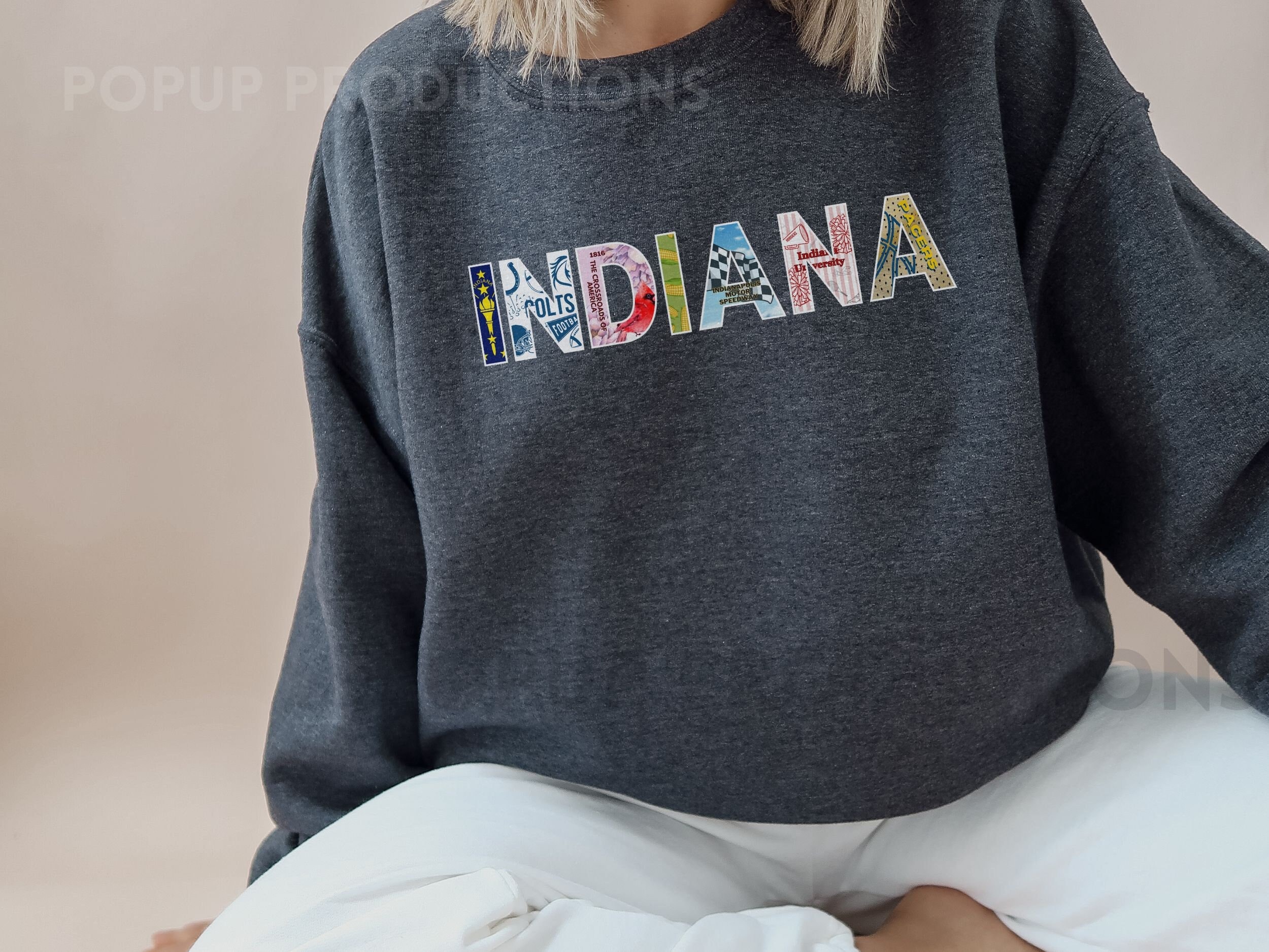 Indiana University Sweatshirt - Etsy