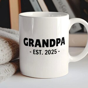 Personalized Grandpa Mug, Custom Gift for Grandparents, Papa Mug, Personalized Grandpa Gift, Grandpa Coffee Mug, Fathers Day Gift,