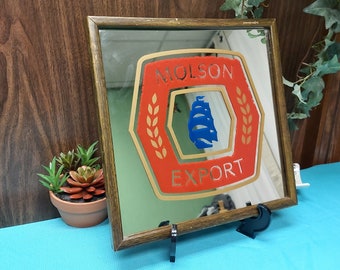 Vintage Molson Export Spiegel