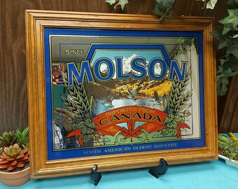 Vintage Molson Canada Spiegel