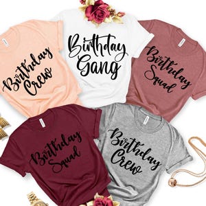 Birthday Queen Tshirt,Birthday Crew Shirts,Birthday Group Tees,Birthday Shirt for Women,Birthday Team Shirt,Birthday Party Birthday Girl Tee