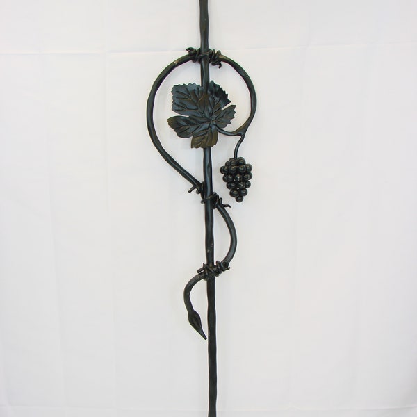 wrought iron stair baluster