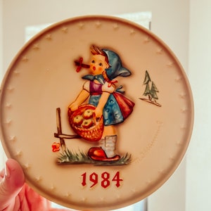 Hummel W. Goebel Germany 1984 Collector&#39;s Plate