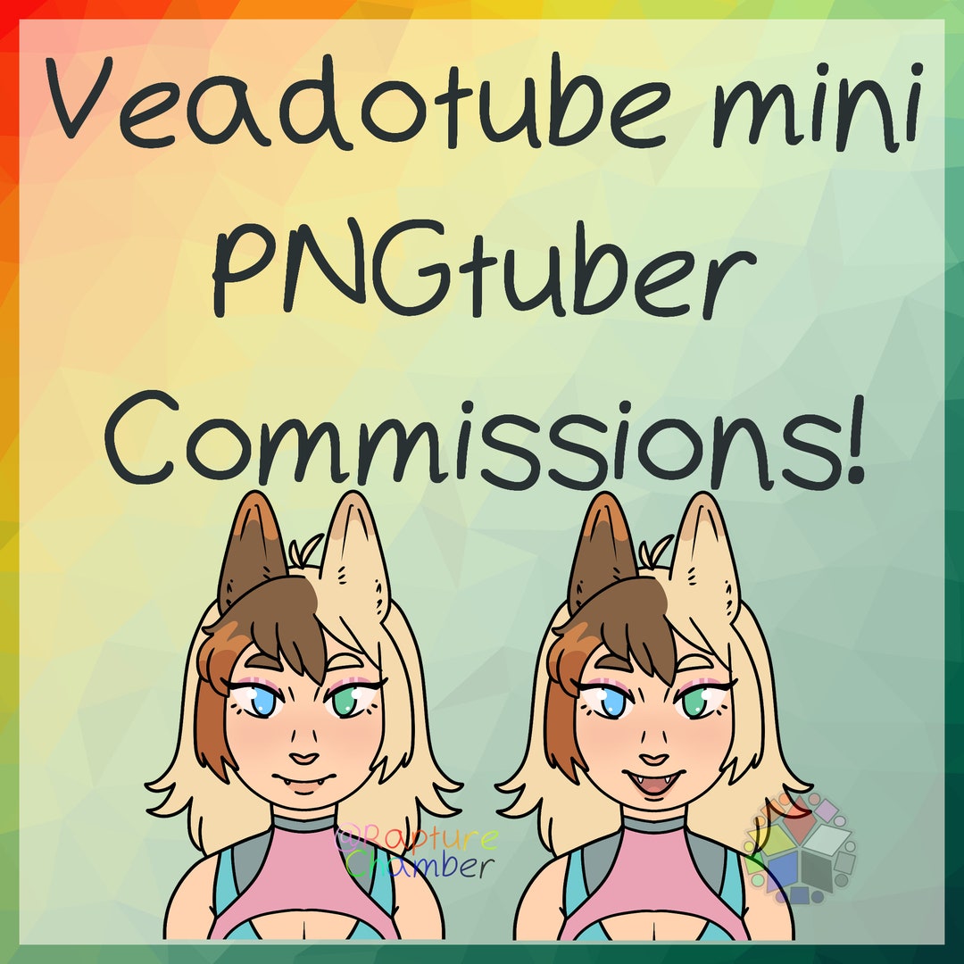 Veadotube Mini Pngtuber Commission Bring Your Avatar to Life - Etsy