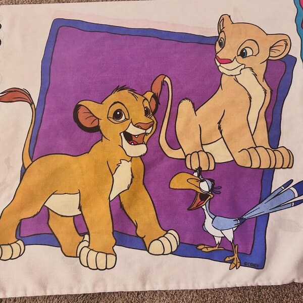 Vintage Lion King Pillow case