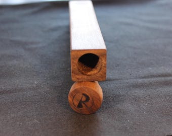 Handcrafted, Ritual Walnut Doob Tube – 6” Solid Wood Storage Tube | Smell-Proof, Sustainable, Minimalist Design