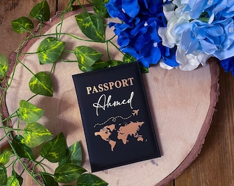 Pochette de passeport personnalisée