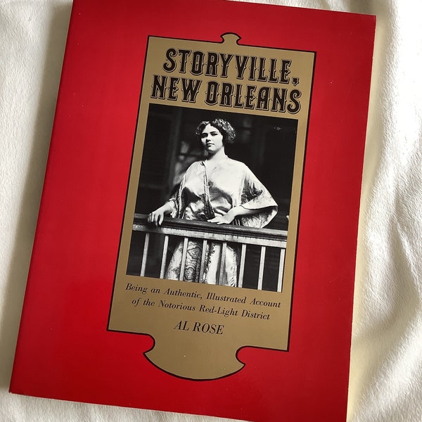 Vintage and Rare Storyville- New Orleans Soft-Cover Book