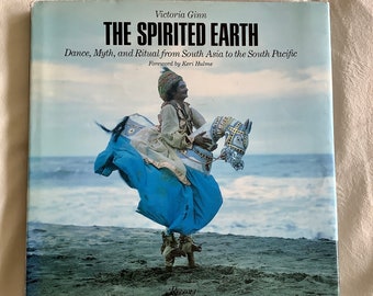 Vintage 1990 Rare The Spirited Earth Book by Rizzoli New York Publications