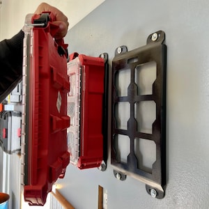 Milwaukee Packout Plaque de montage simple 14 ga, service léger