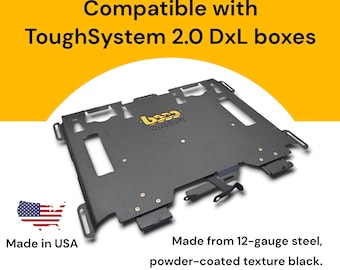 DEWALT ToughSystem 2.0 DXL Mounting Plate, Heavy Duty Steel, Lockable, USA Made