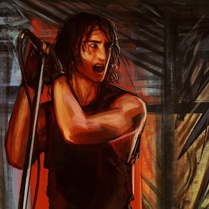 Nine Inch Nails Art Print Poster