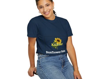 Kansas Sunflower State T-Shirt | Comfort Colors Graphic Tee