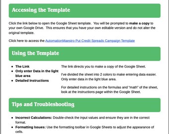 Options Put Credit Campaign Tracker