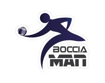 Boccia Athlete Logo Kiss-Cut Sticker | Sports Ball Decal