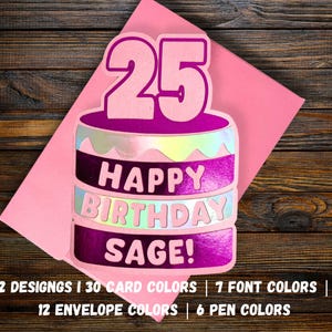 Geburtstagskarte Geburtstagskarte Glückwunschkarten, Alles Gute zum Geburtstag Karte für Ihn Ihre Frauen Mädchen Jungen Männer Geschenk Freund Geschenk