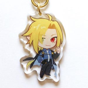 ZZZ Keychain - Hugo Vlad Charm - Zenless Zone Zero acrylic - Hoyoverse Mihoyo bag accessory