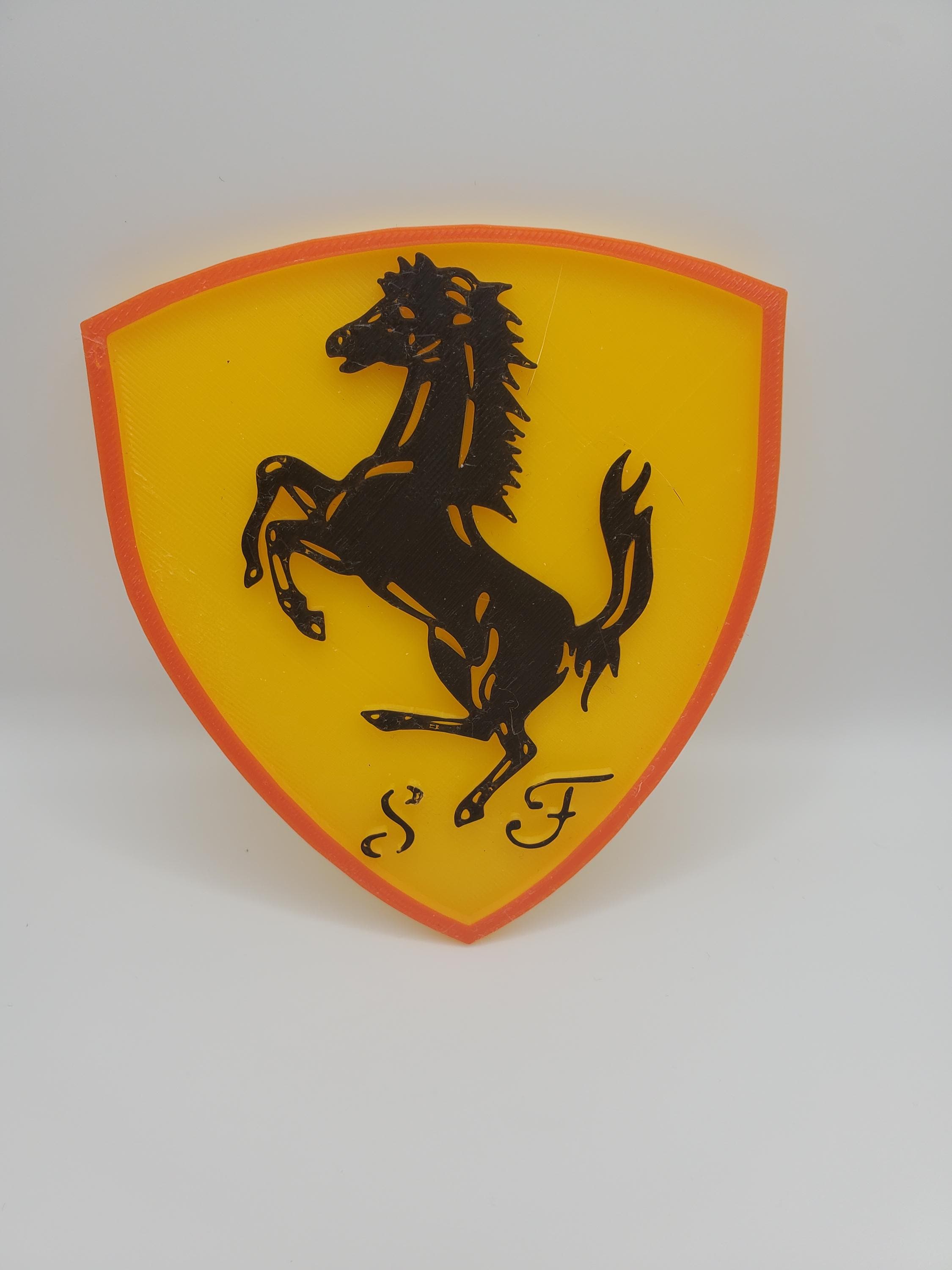 Ferrari Logo - Wall Art, Badge, Logo - Etsy