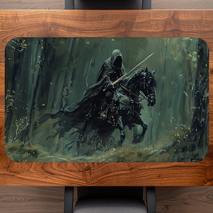 LOTR NAZGUL-SPEELMAT, Magic the Gathering, Lord of the Rings gaming-cadeaus, speelkleed uit één stuk, Nazgul-cadeaus, Magic The Gathering-cadeau