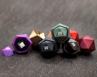 D20 Fidget Clicker impreso en 3D, Dados súper ruidosos con interruptores de teclado, Recuerdos para fiestas de Dungeons & Dragons, Regalos Nat20 para fans de DnD