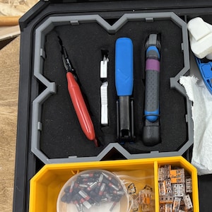 Toughbuilt Stacktech Large Compartment with optional foam insert for Low-Profile Organizers