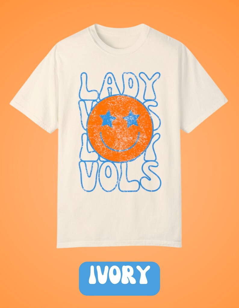 Lady Vols Graphic Tee, Comfort Colors Tennessee Lady Volunteers Tshirt