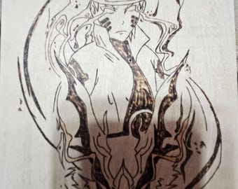 Naruto Custom Pyrography