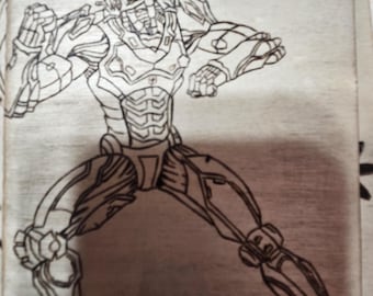 Cyrax Custom Pyrography