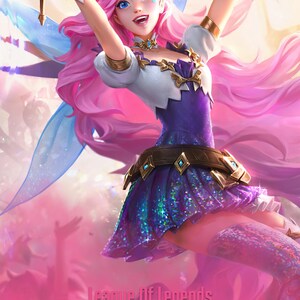 Póster personalizado de League of Legends: Decoración para habitación de gamer (Descarga digital) imagen 6