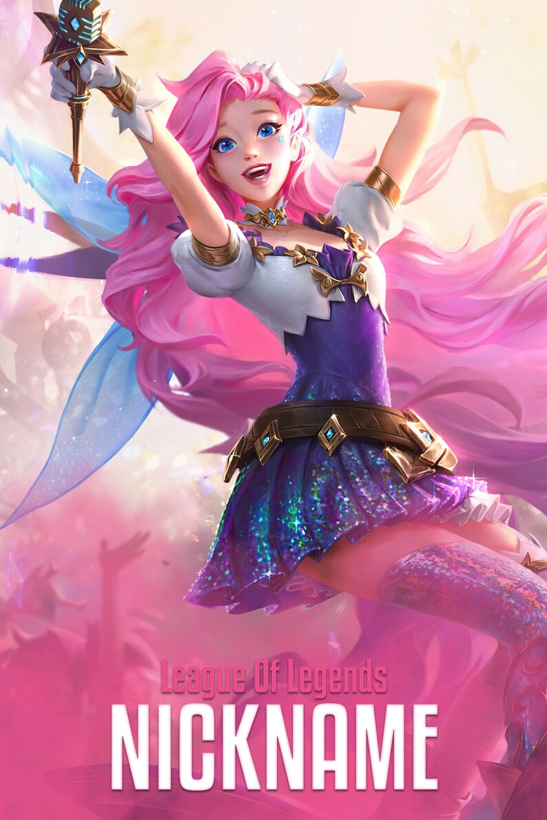 Póster personalizado de League of Legends: Decoración para habitación de gamer (Descarga digital) imagen 6