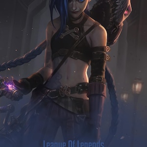 Póster personalizado de League of Legends: Decoración para habitación de gamer (Descarga digital) imagen 2