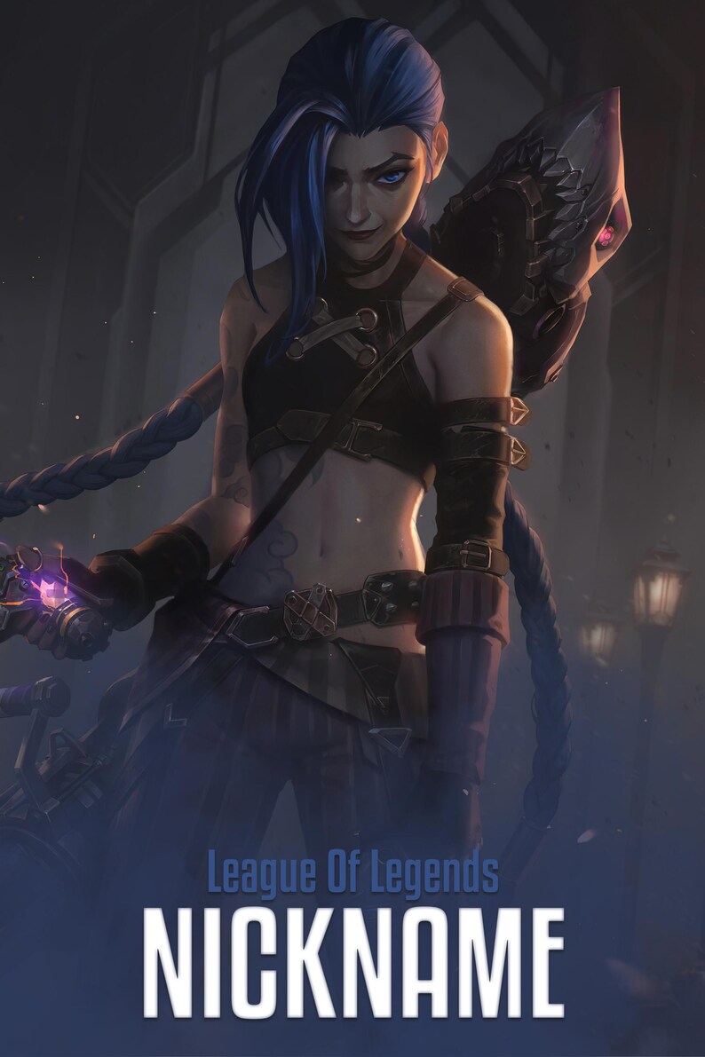 Póster personalizado de League of Legends: Decoración para habitación de gamer (Descarga digital) imagen 2