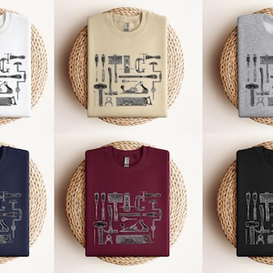 Woodworking Gift Woodworker Shirt Tool Shirt Woodworking Crewneck Sweatshirt