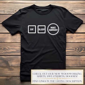Woodworking Shirt, Woodworker Gift Tee, Tool Lover T-Shirt, Carpenter Hoodie, Woodworking Apparel, Woodworking Mug image 9