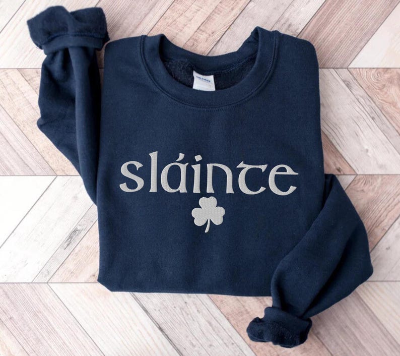plus size st patrick Irish Sweatshirt