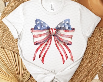fourth of july png Coquette Bow png America Png American Flag sublimation 4th Of July Shirt png 4th Of July png