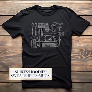 Woodworking shirt Woodworking Gift Woodworker Shirt Tool Shirt