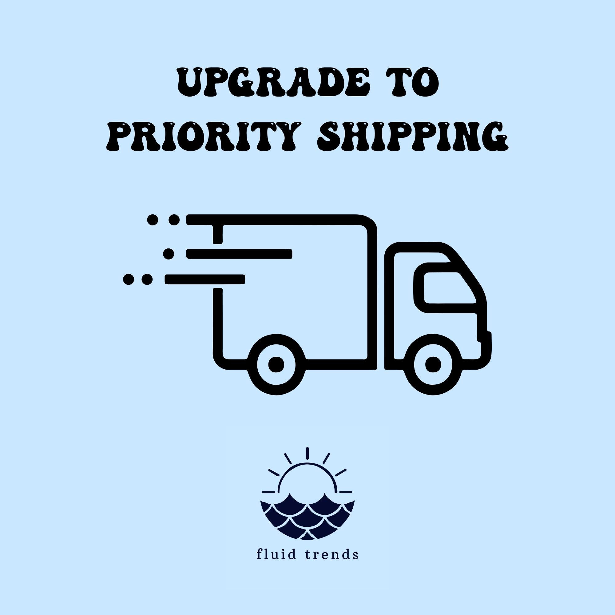 upgrade shipping