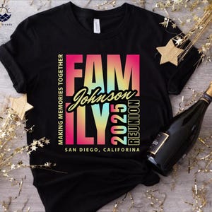 Custom Family Reunion Shirts Family Reunion T Shirt Family Reunion Shirt Family Reunion Gifts Family Reunion Gift Matching Family Shirt 2025