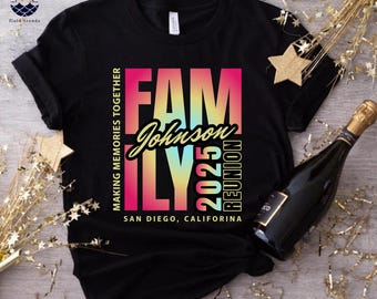 Custom Family Reunion Shirts Family Reunion T Shirt Family Reunion Shirt Family Reunion Gifts Family Reunion Gift Matching Family Shirt 2026