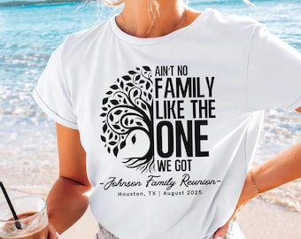 Family Reunion Shirts 2026, Ain’t No Family Like the One We Got, Matching Group Reunion Tees, Personalized Family Gifts, Reunion Shirt