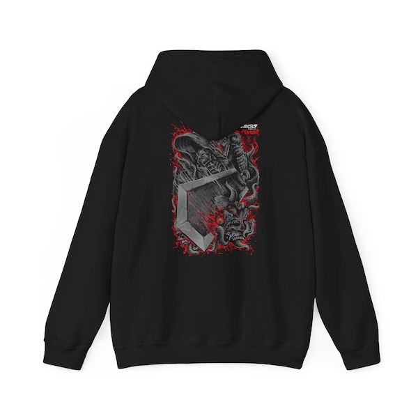 Gattsu Berserk Hoodie, Anime Clothing